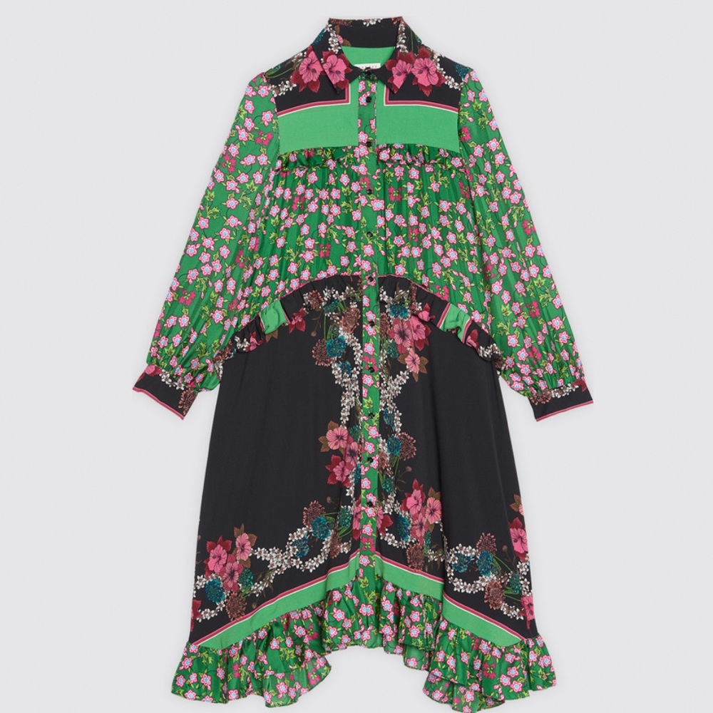 Sandro floral print dress